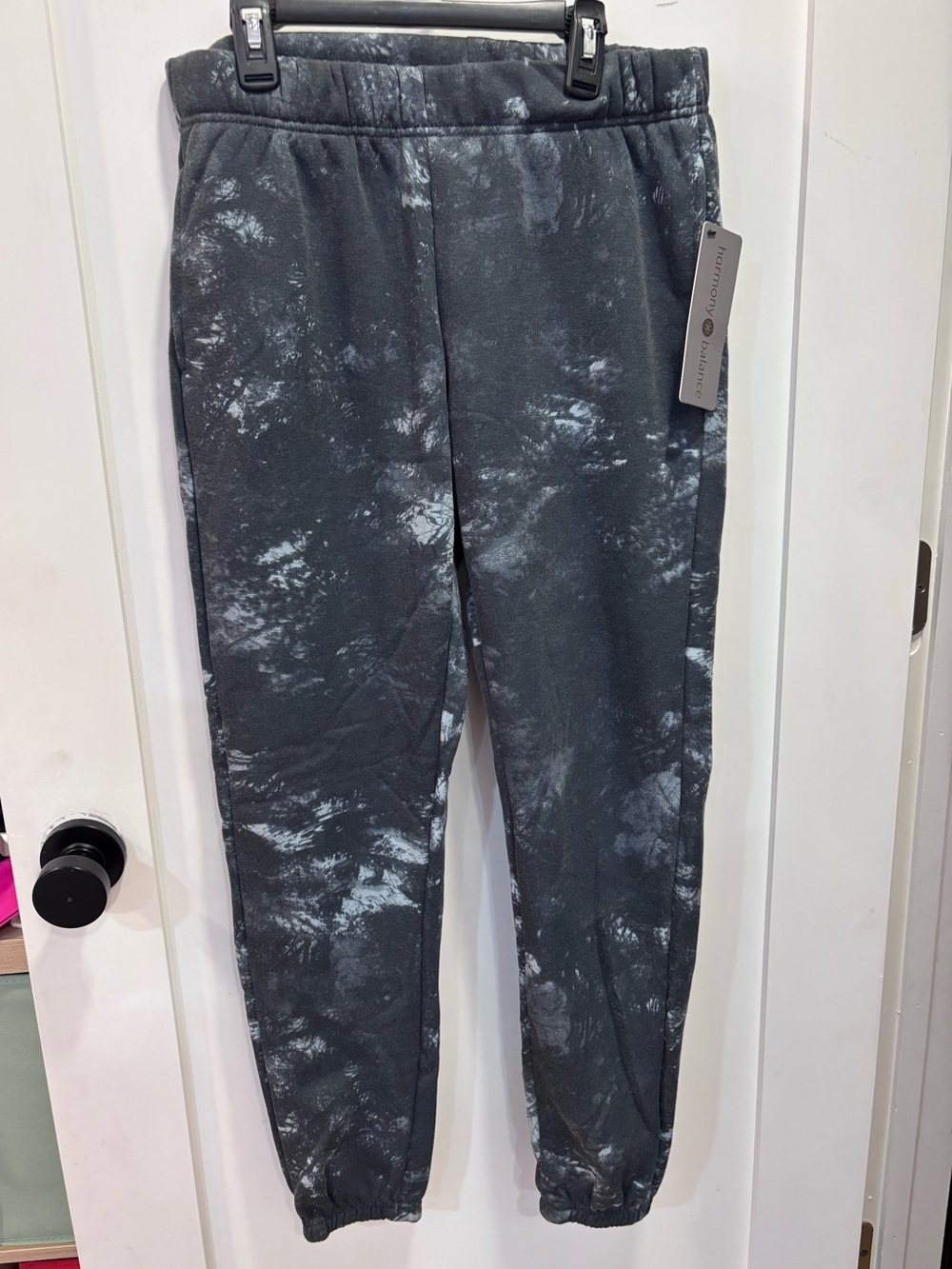 Womens Tie-Dye Jogger Pants -  Harmony Balance Size S